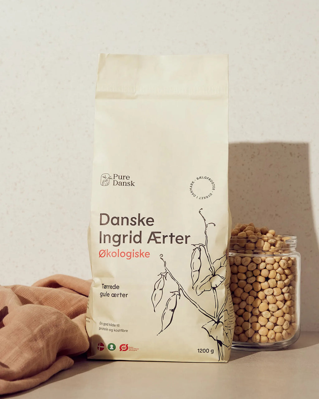 Danske Økologiske Ingrid Ærter