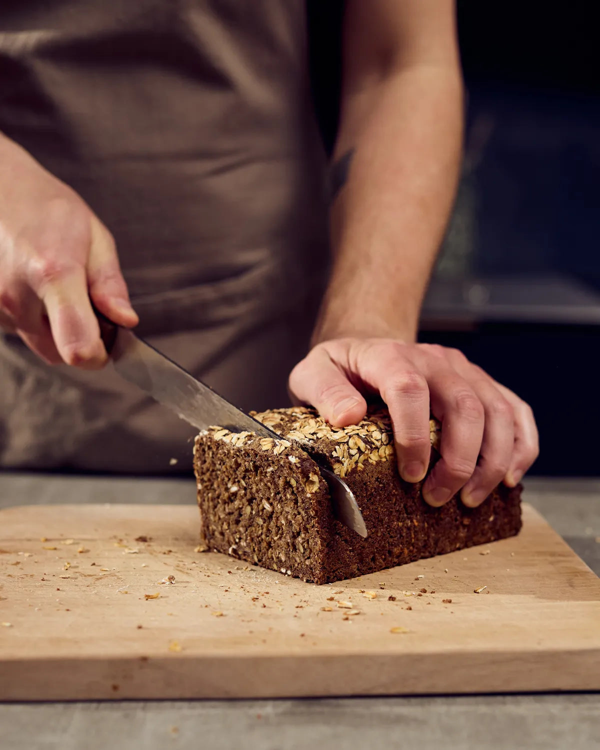 Dansk Økologisk Brødblanding — Kernerugbrød med linser