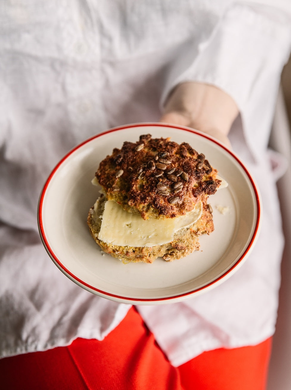 Glutenfri gulerodsboller med ærtemel