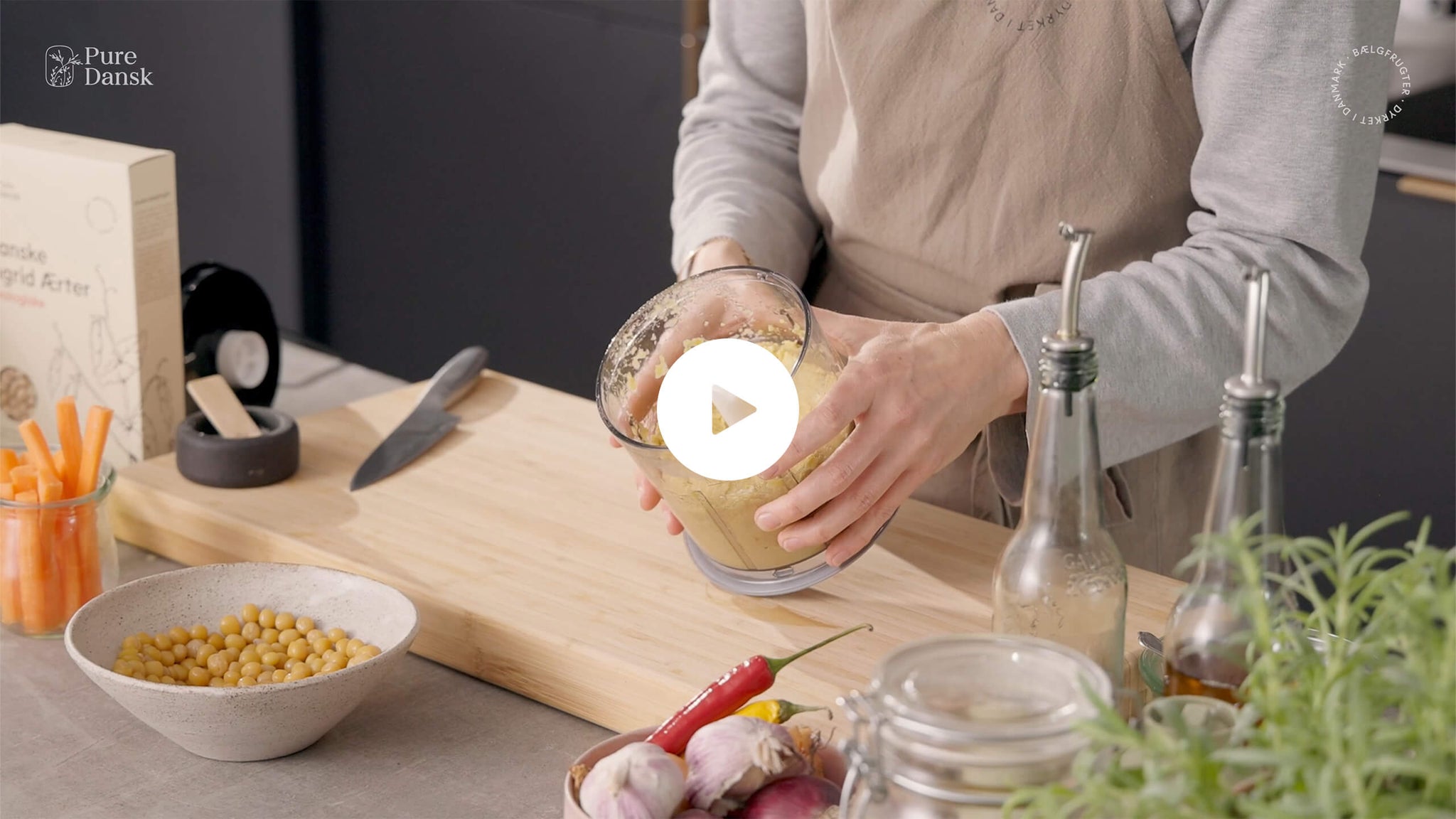 Hurtigt og nemt: Lær at lave en lækker og cremet hummus
