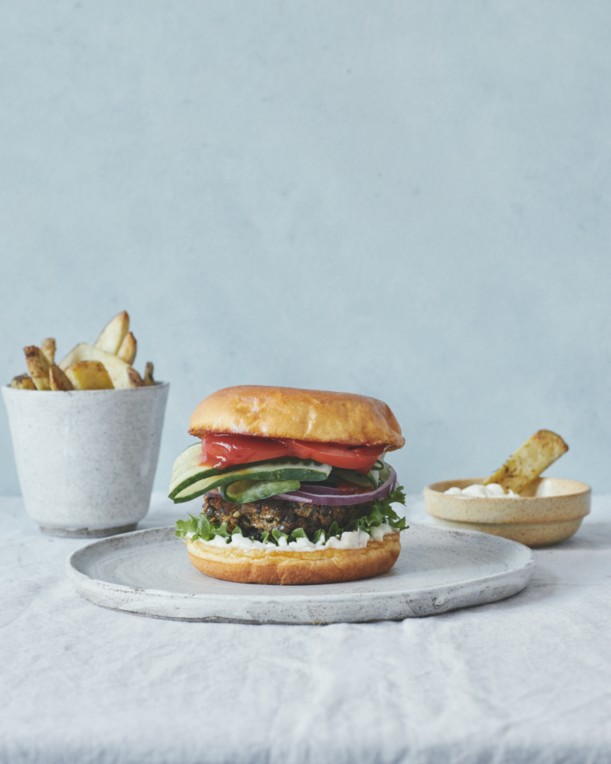 Burger med linsebøf med Anicia linser - Pure Dansk™