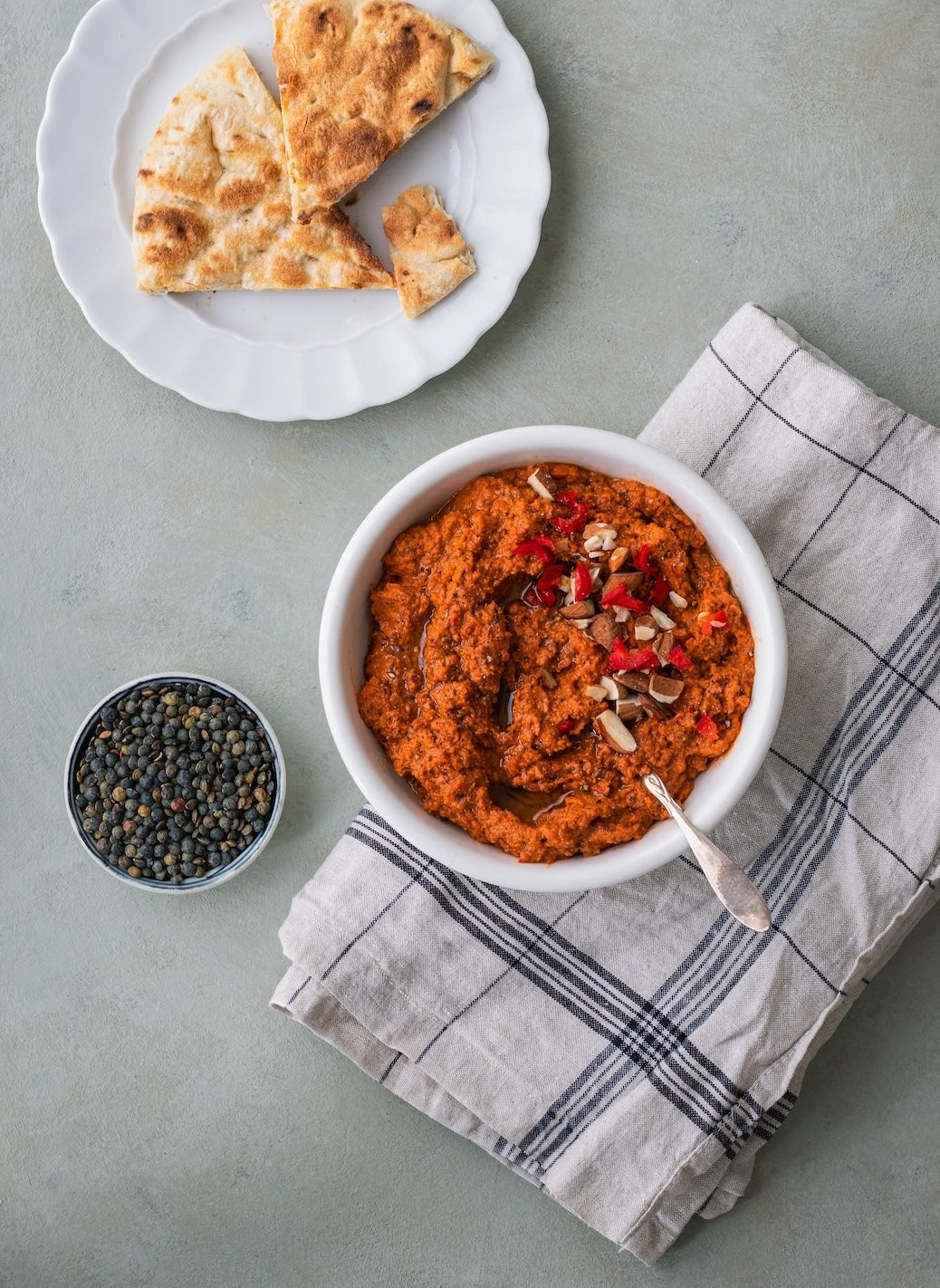Romesco med Anicia linser