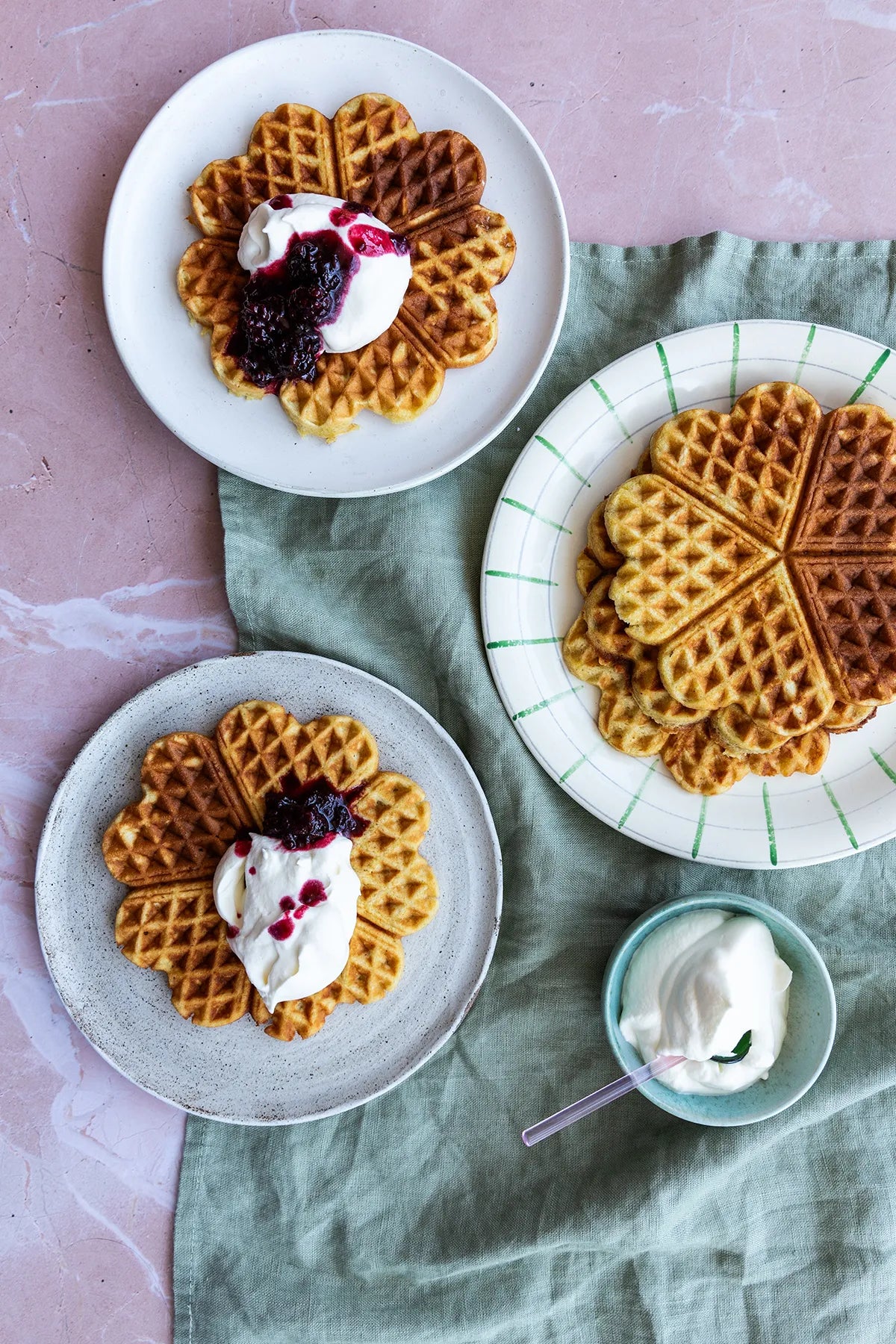 Vafler med ærtemel (Glutenfri) - Pure Dansk™