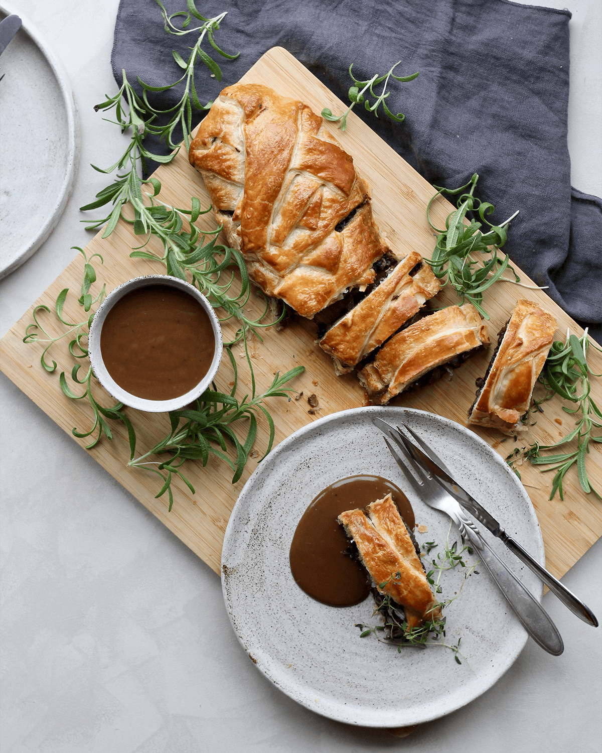 Wellington med Anicia linser og svampe - Pure Dansk™