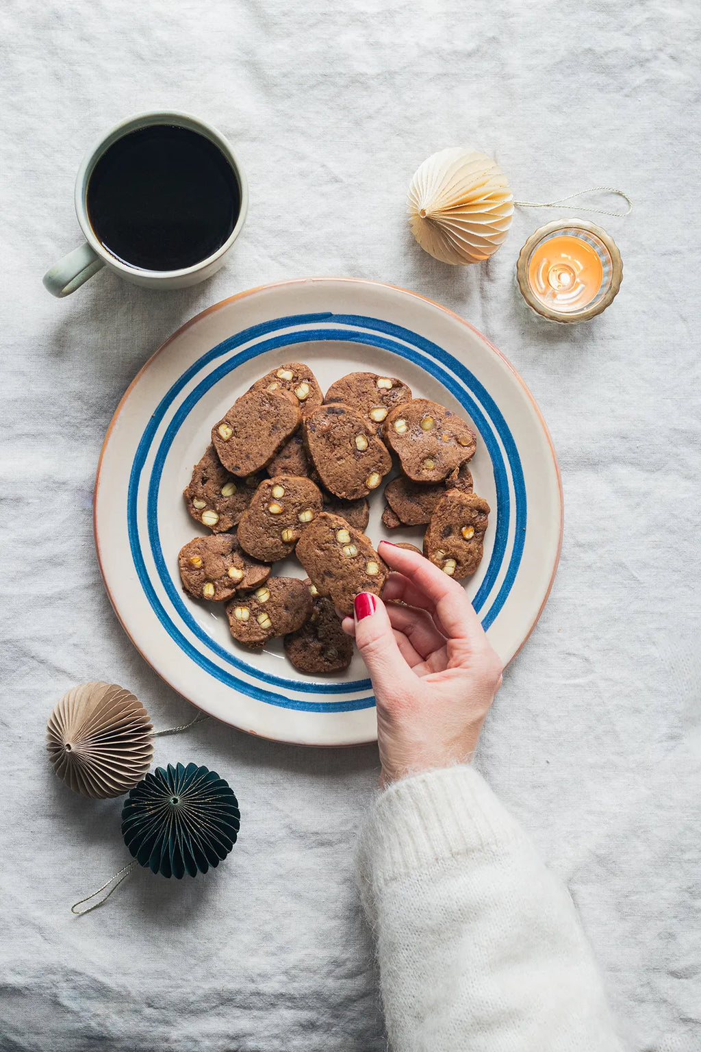 Brunkager med Ingrid ærter