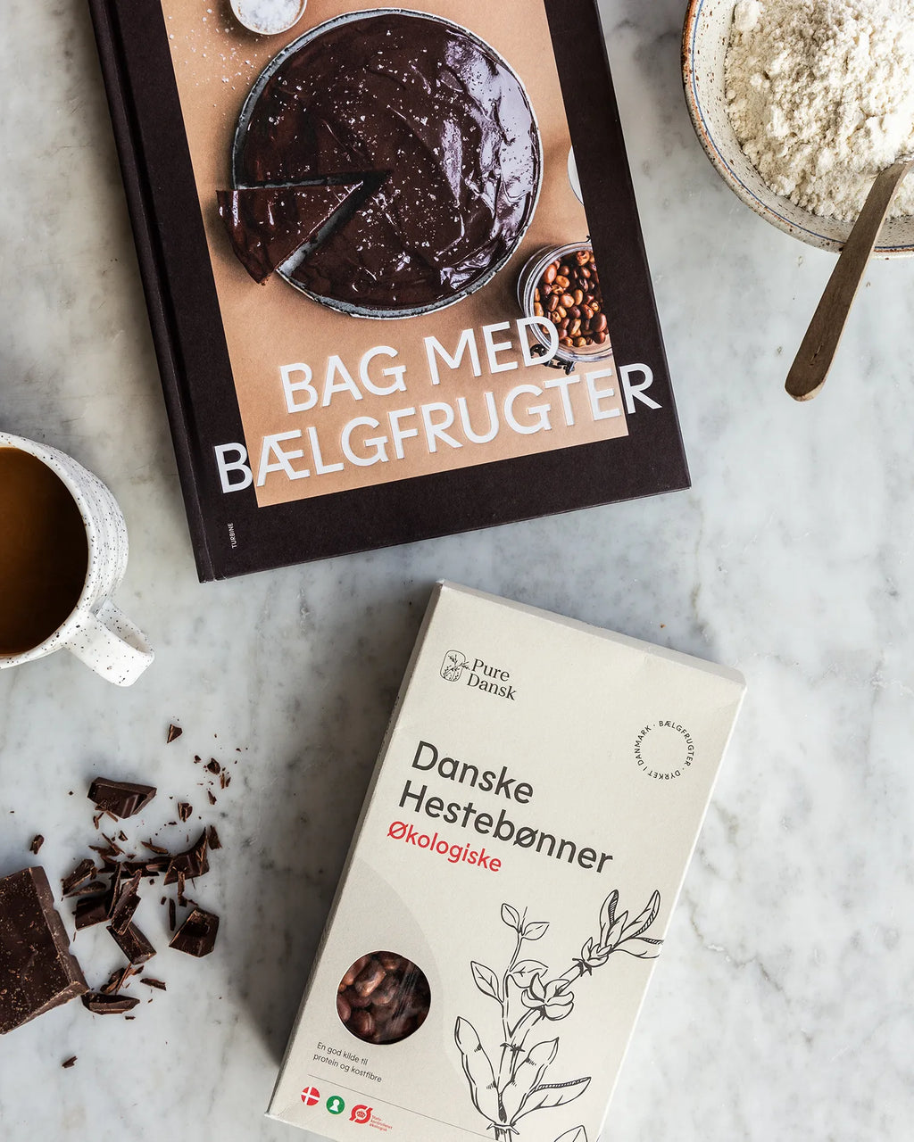 Gavepakke — Hestebønner og bagebog