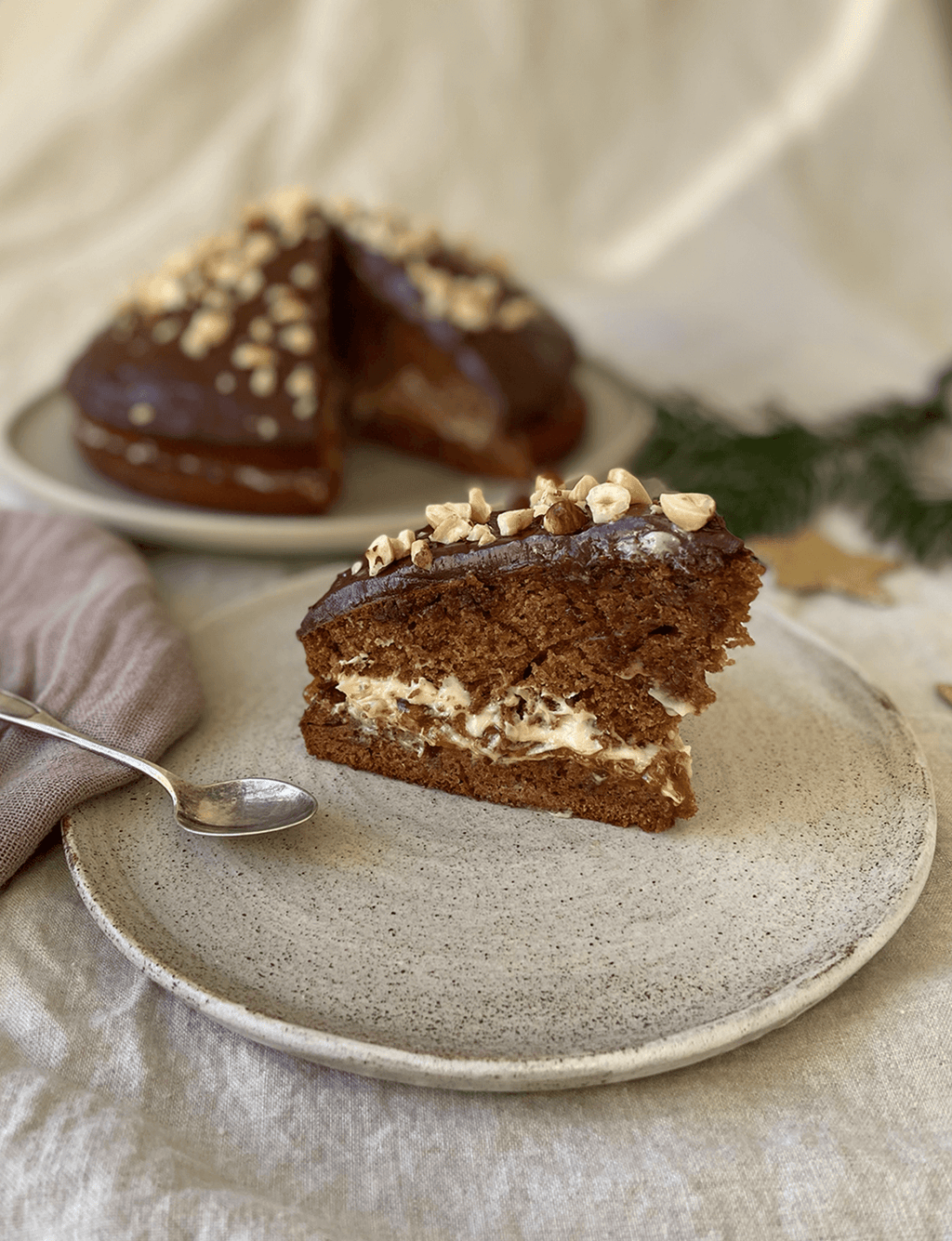 Honningkage med hestebønner