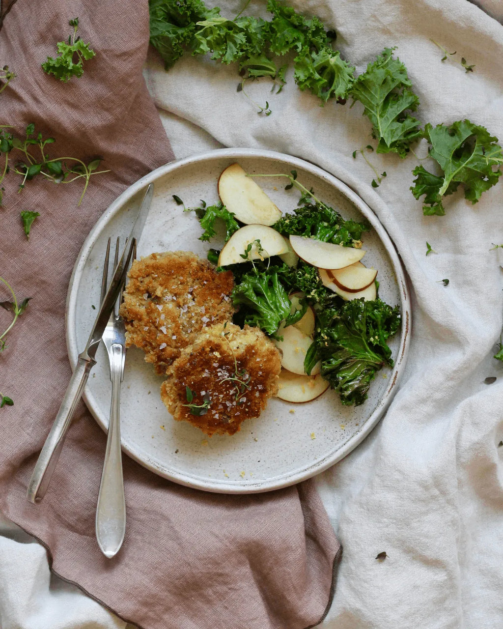 Karbonader/krebinetter med hestebønner