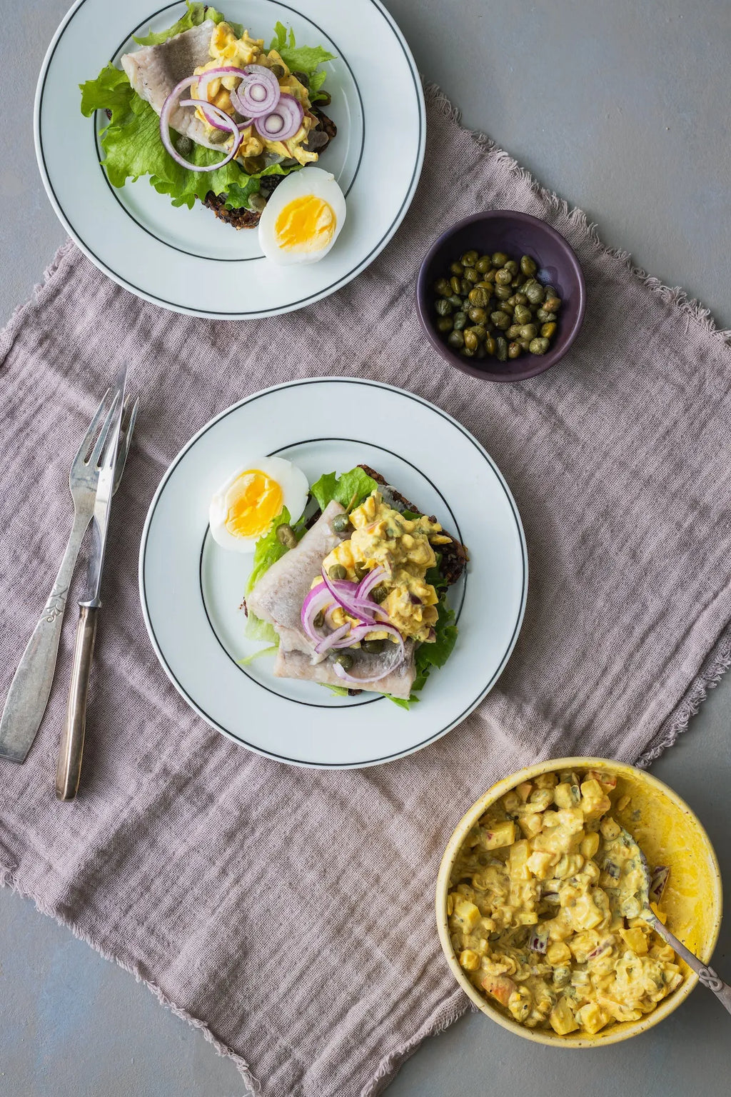 Karrysalat med Ingrid ærter