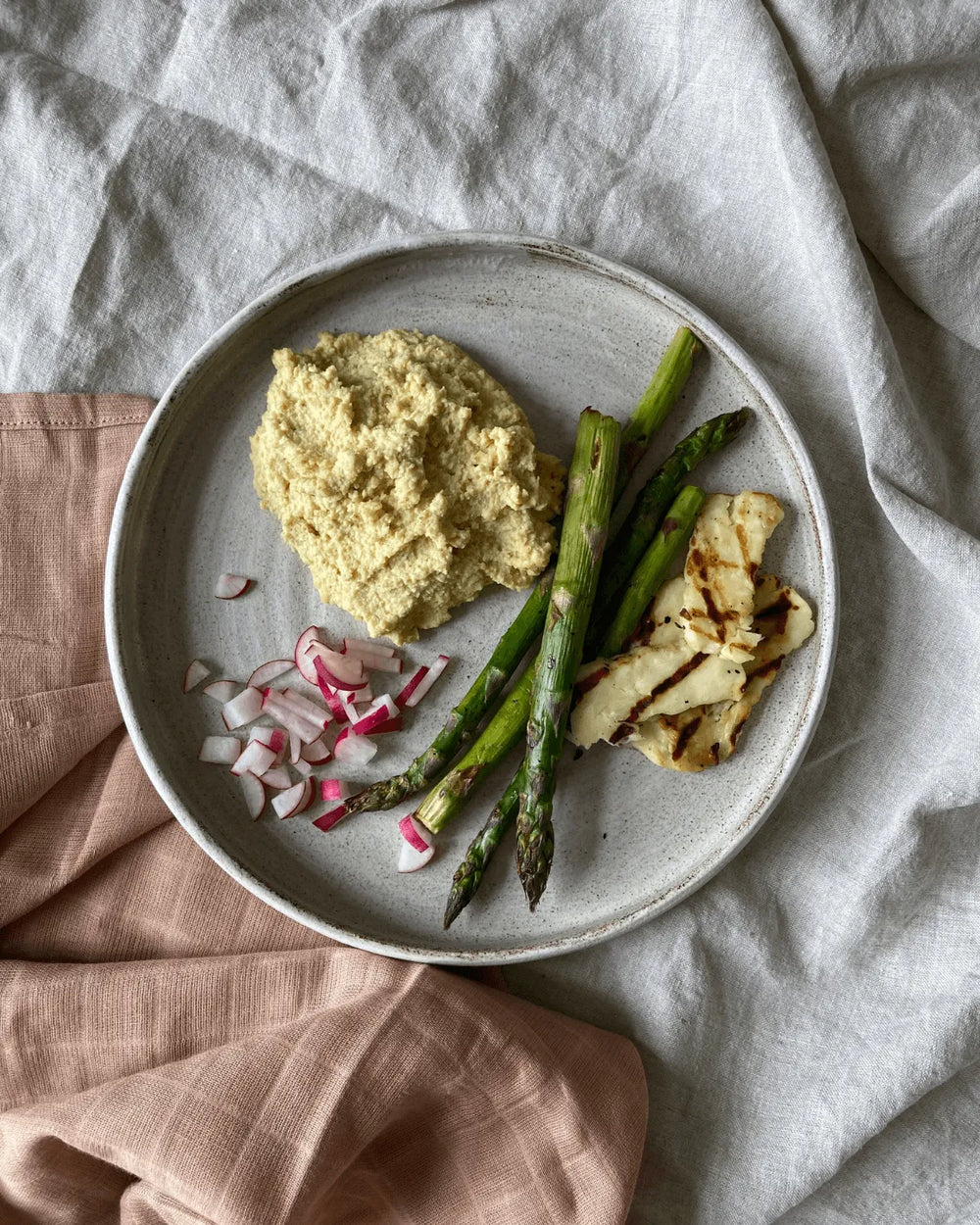 Klassisk nem hummus med Ingrid ærter