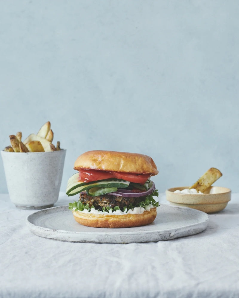 Linseburger med Anicia linser