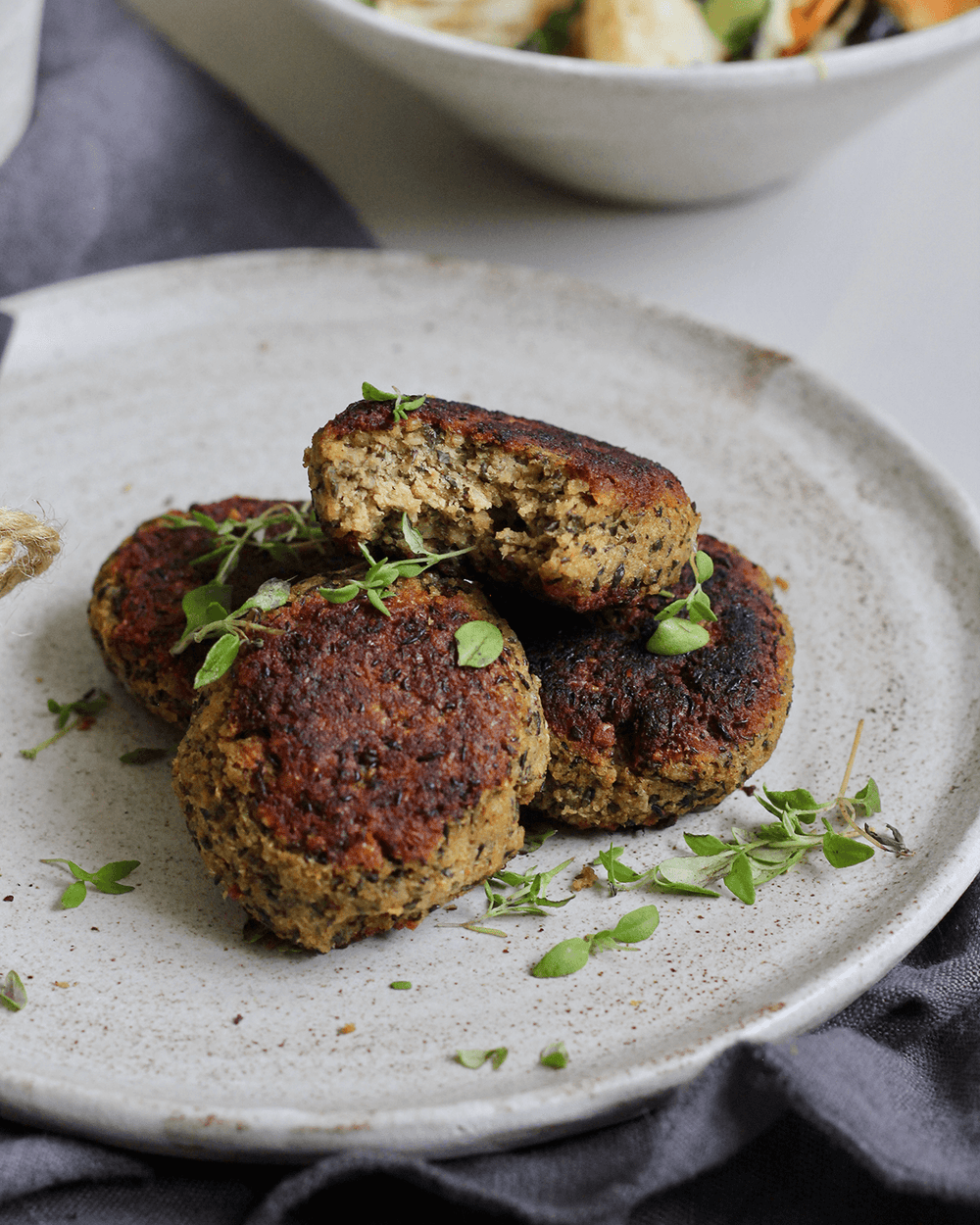 Linsefrikadeller