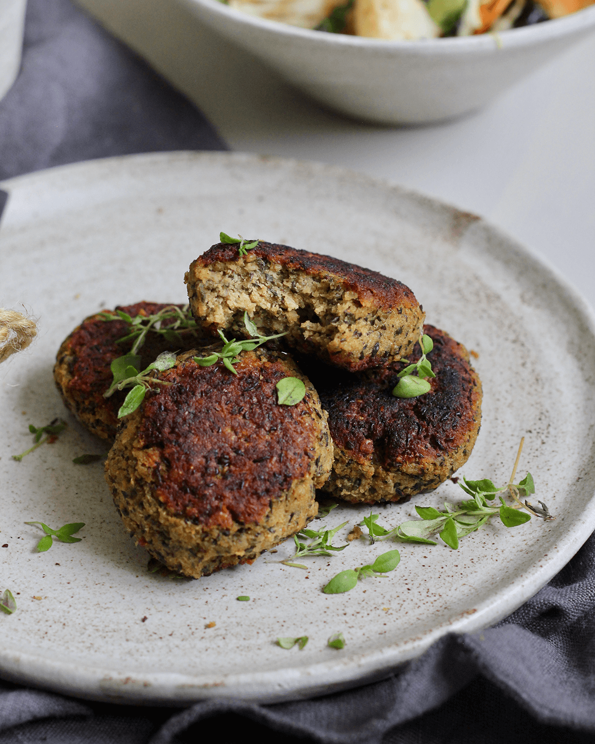 Linsefrikadeller