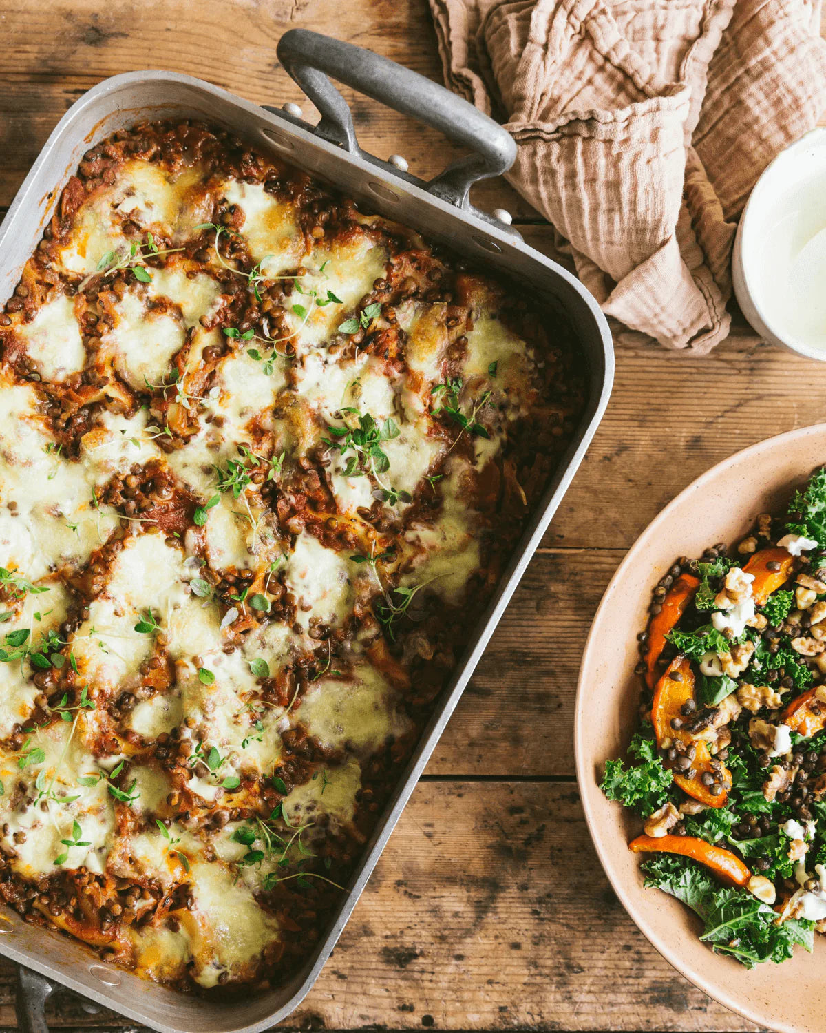 Den klassiske lasagne med Anicia linser