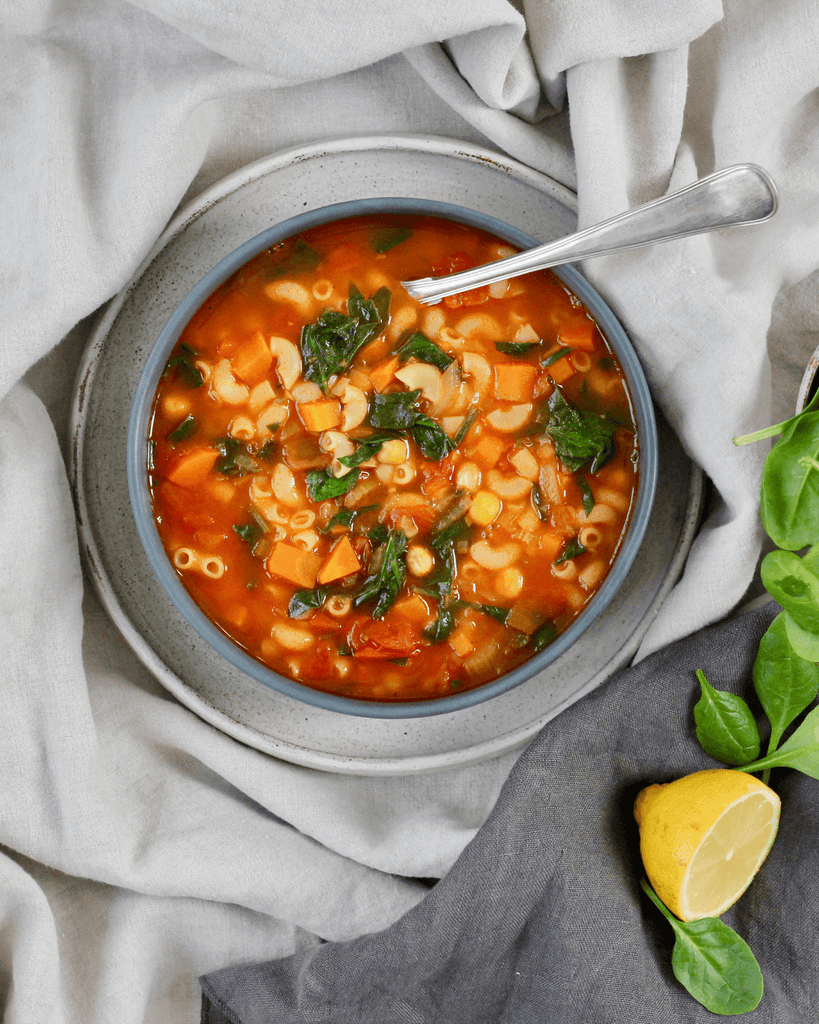 Minestronesuppe med Ingrid ærter