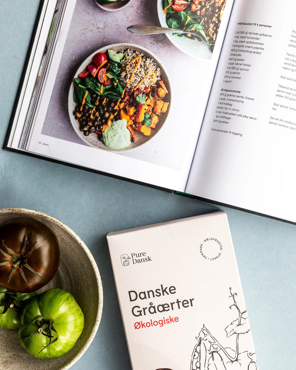 Gavepakke — Gråærter og kogebog