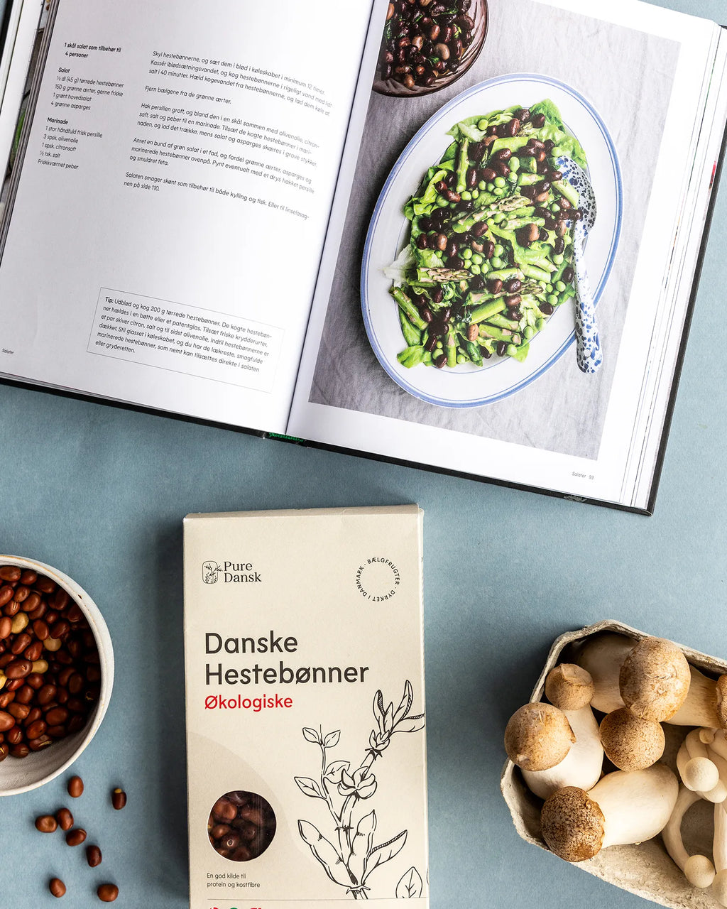 Gavepakke — Hestebønner og kogebog