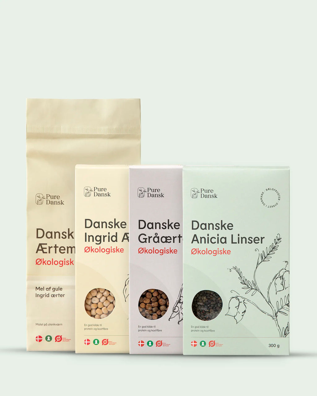 Smagekassen med ærtemel