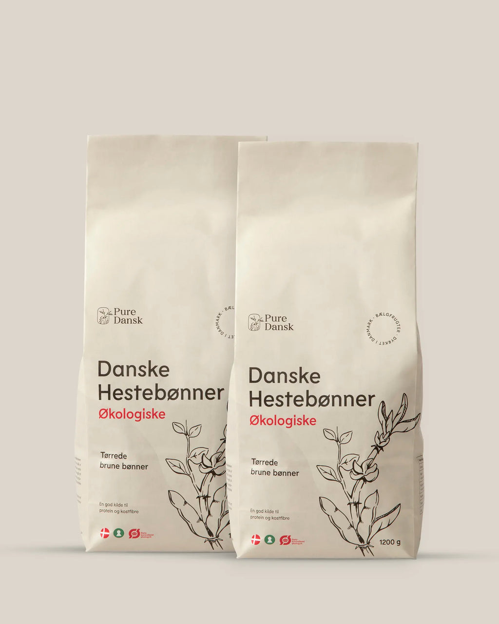 2 af de store — Hestebønner