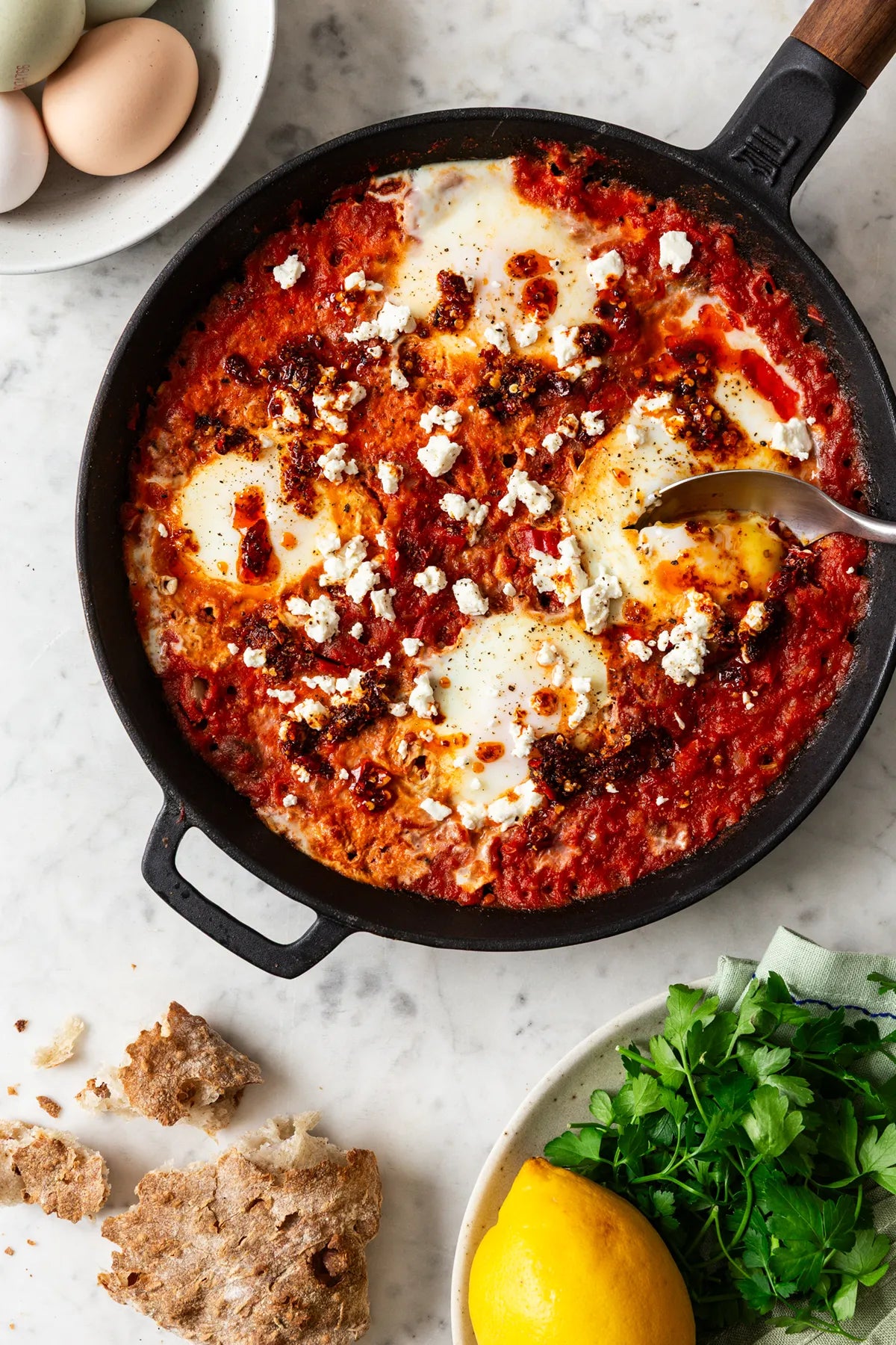 Shakshuka med hestebønner