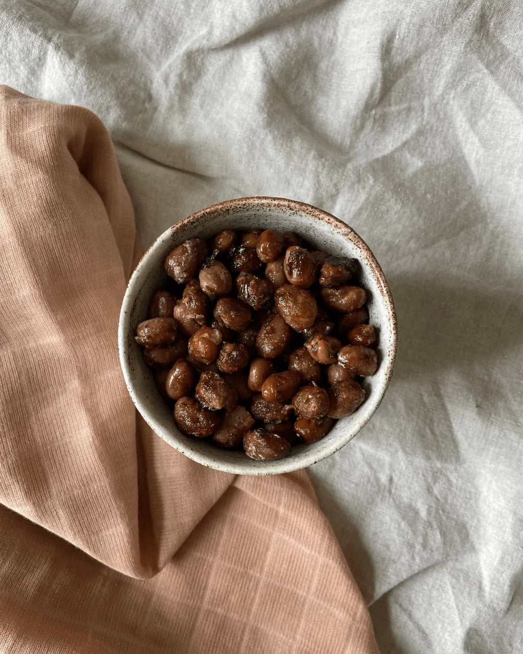 Sprøde stegte hestebønner