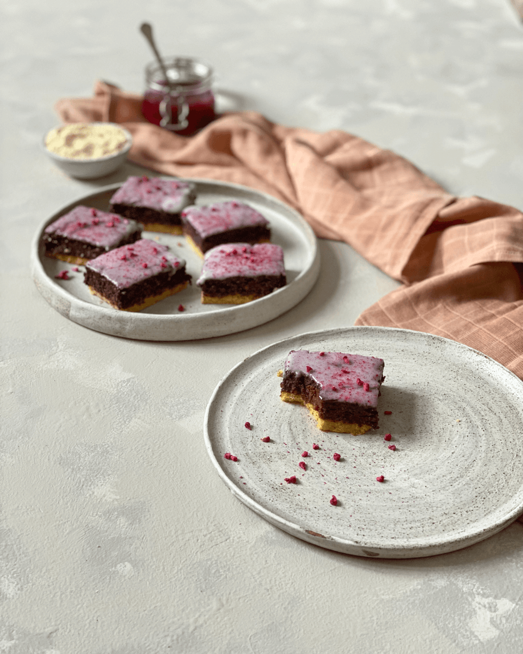 Studenterbrød med ærtemel og hestebønner