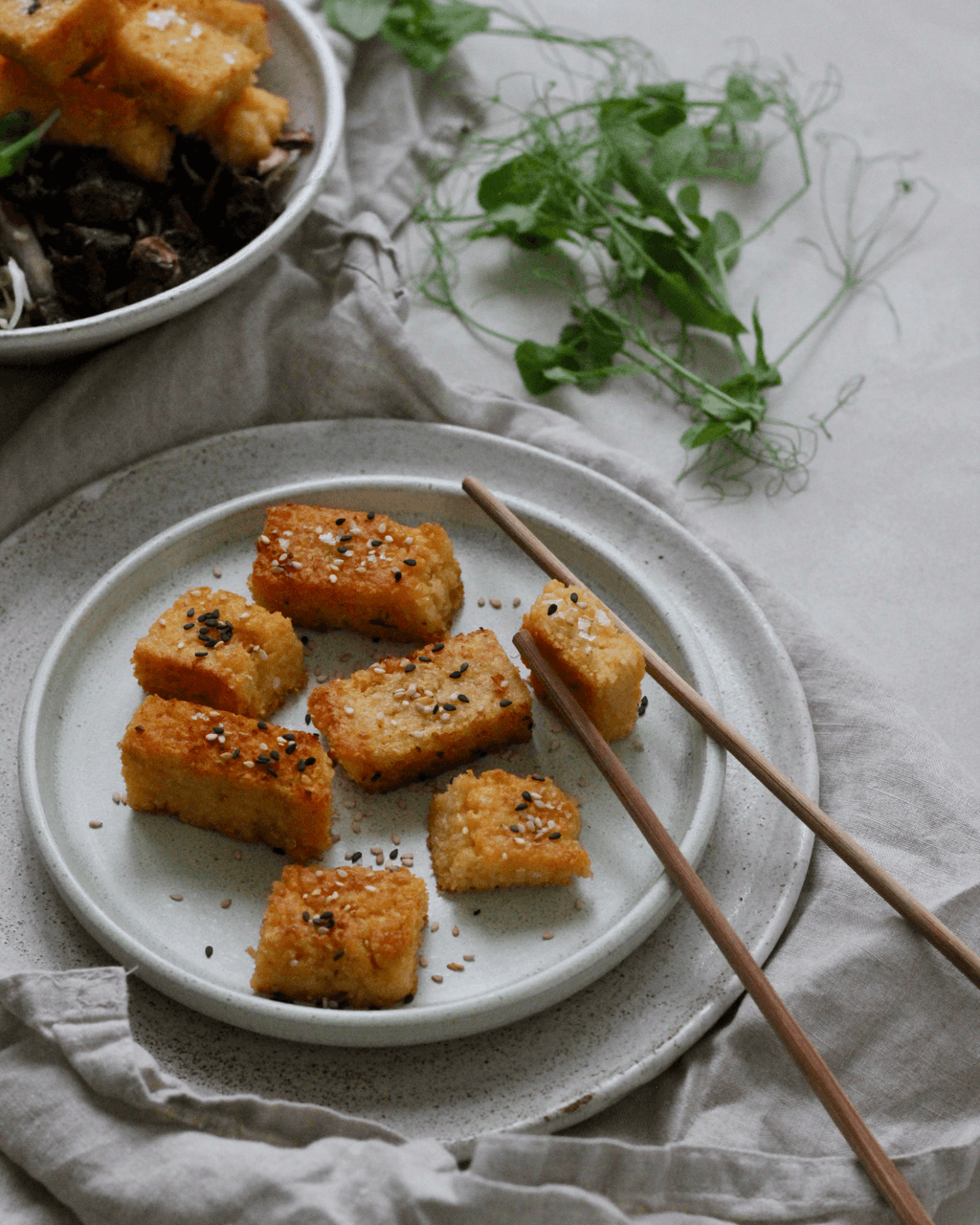 Tofu med Ingrid ærter